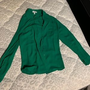 Green portofino dress shirt